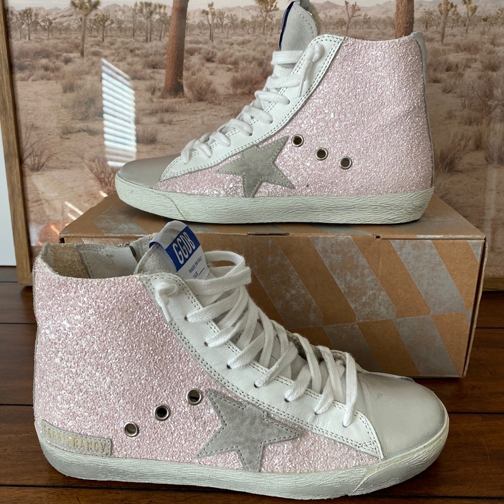 Pink Glitter Francy